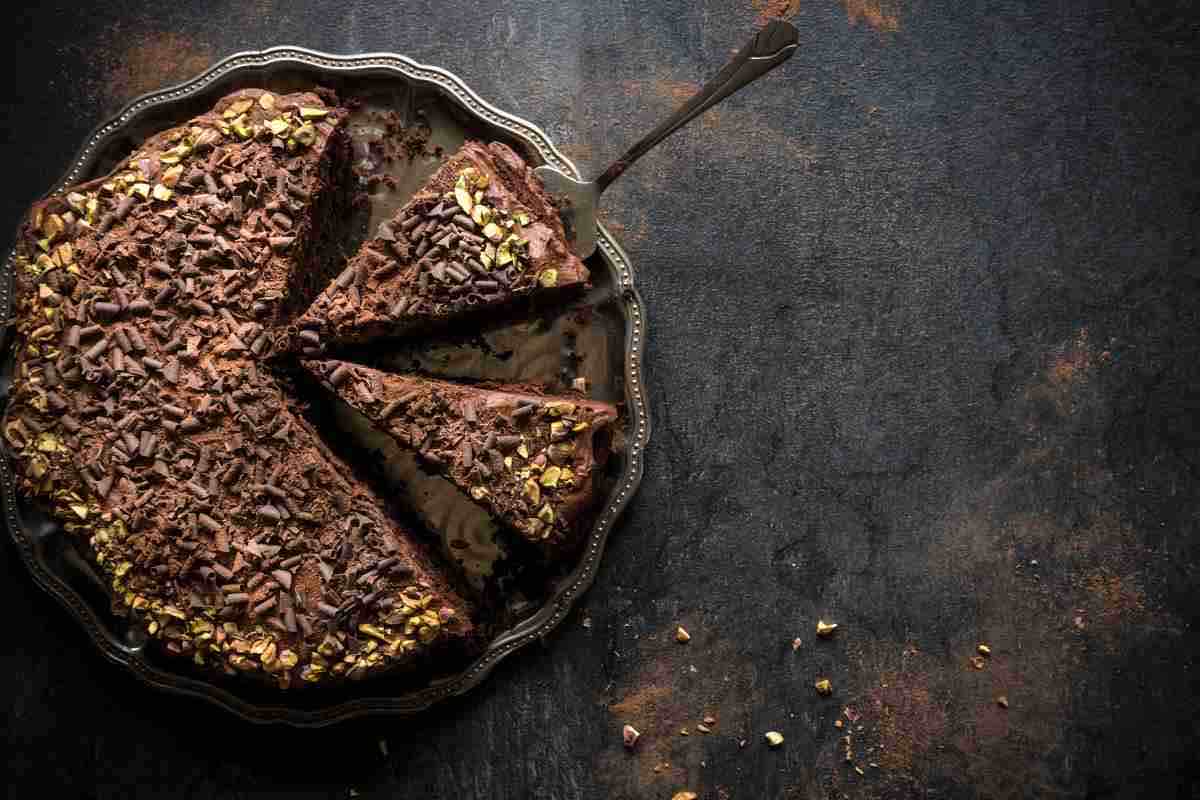 Torta ricotta cioccolato